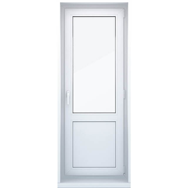 Пластиковое правая балконная дверь окно 850*2260